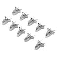 thumbnail image 1 of 10pcs Parrot Fruit Vegtable Clips Stainless Steel Parrot Fruit Vegtable Feeder Clips for Parrot Lark Hamster Rabbit, 1 of 9