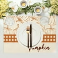 thumbnail image 4 of Hometravel Fall Placemats Set, 2 Piece Vintage Thanksgiving Table Mats, Harvest Theme Party Dining Decor for Catering, Holiday Meals, 4 of 6