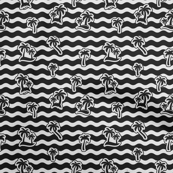 oneOone Polyester Spandex Black Fabric Tropical Floral Sewing Fabric By The Yard Printed Diy Clothing Sewing Supplies 56 Inch Wide