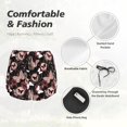 thumbnail image 6 of Lsque Butterfly Printed Women's Running Shorts with Liner Pockets,Elastic Quick Dry Workout Athletic Gym Yoga Shorts,Womens High Waist Shorts-Medium, 6 of 9