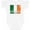 AA-White, variant on Inktastic Ireland Flag Boys or Girls Baby Bodysuit