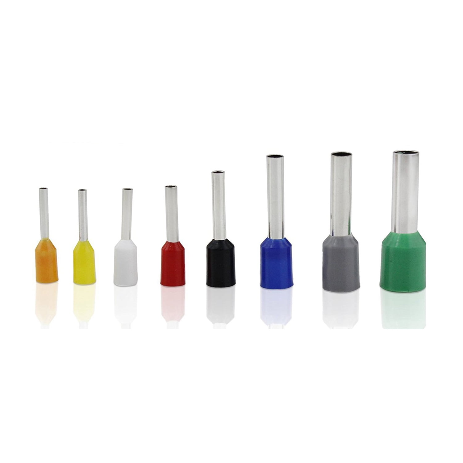 Kit 700 Pièces Viroles Cuivre Non Isolées - 14 Tailles 10-22 AWG - Pour Câblage Électrique