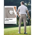 thumbnail image 2 of SPECIAL MAGIC Men’s Stretch Golf Pants Slim Fit Lightweight Hiking, Casual & Dress Tapered Pants with Zipper Pockets, 2 of 6