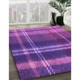 thumbnail image 2 of Ahgly Company Indoor Rectangle Patterned Crimson Purple Area Rugs, 7' x 9', 2 of 6
