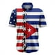 thumbnail image 5 of Camisas de manga corta con botones y estampado 3D de la bandera de Cuba para hombre, camisas de guayabera cubana, camisetas de playa, camisas hawaianas, ropa para hombre, camisetas 2024, 5 of 5