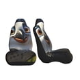 thumbnail image 3 of Pofeuu Joyful Animated Bird Print Automotive Car Seat Covers Flat Cloth Full Set Seat Covers,Car Seat Covers front seats for Cars Trucks and SUVs-2 PCS, 3 of 9