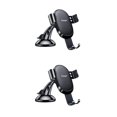 thumbnail image 1 of Moyic Gravity Phone Holder Universal Car Phone Holder para Smartphone Mount Holder Car Cell Phone Stand Accesorio negro 1# 2Conjunto, 1 of 6