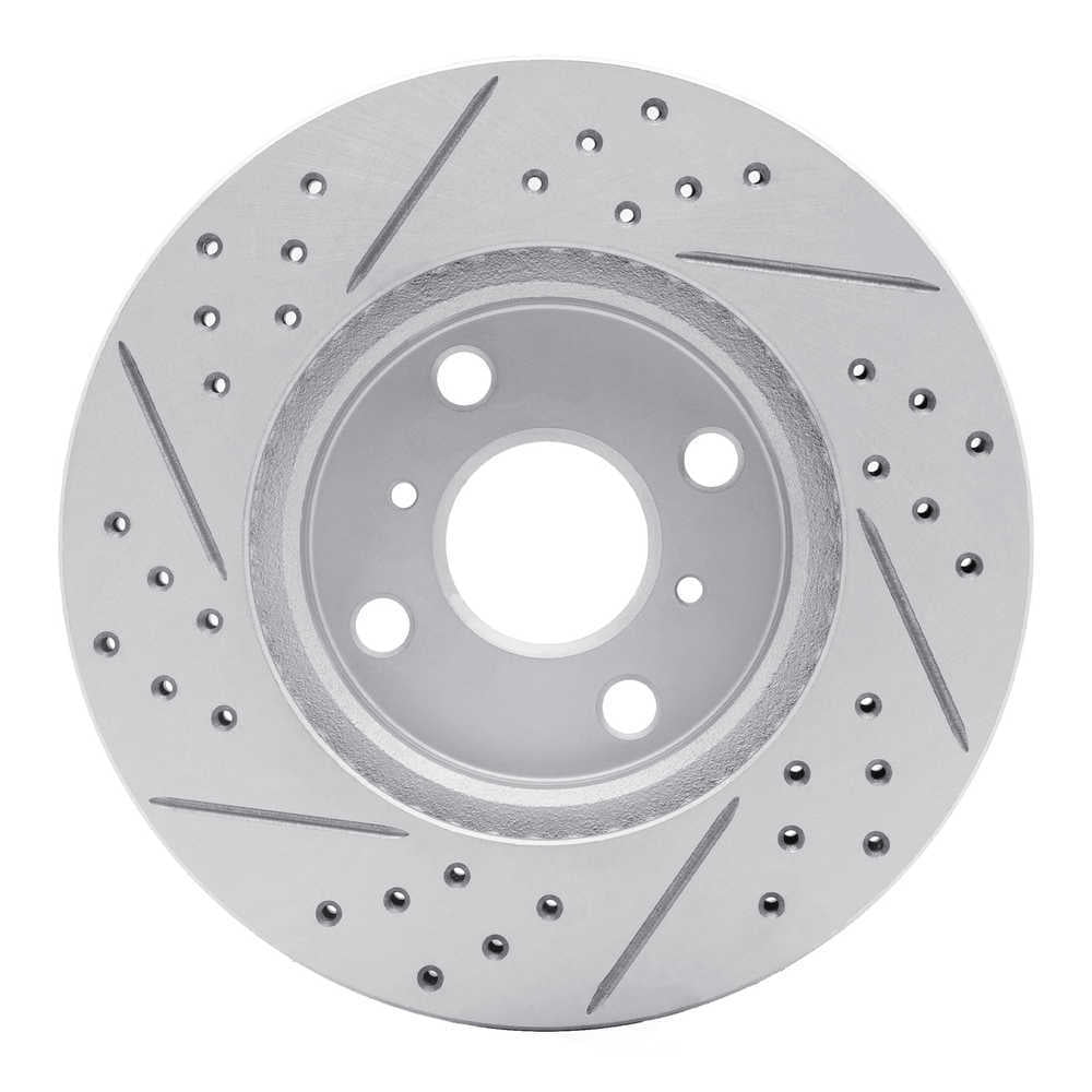 Dynamic Friction Company 830-76078R DFC Geoperformance Rotor - Drilled and Slotted