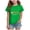 Green, variant on Staki Toddler Halloween Shirts Cute Tshirt for Girls Kids Funny Halloween Print Tee Tops(Green,5-6 Years)