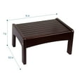 thumbnail image 3 of Wildkin Slatted Step Stool - Espresso, 3 of 6