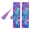 thumbnail image 1 of Hanging Crafts, DIY  Painting, Feather Pattern Clear Cutting  Bookmarks, Kids DIY Lovers For Beginners  Painting Lovers, 1 of 8