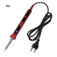 thumbnail image 3 of Riwesomey Soldador eléctrico con pantalla LCD, herramientas de soldadura domésticas con Control de temperatura constante Suministros de soldadura Rojo UE, 3 of 6