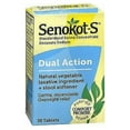 thumbnail image 2 of Senokot-S Natural Vegetable Laxative Ingredient Tablets Plus Stool Softener - 30 Ea, 6 Pack, 2 of 8