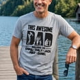 thumbnail image 3 of Jollimate Custom Name T-Shirt, This Awesome Dad Shirt, Funny Dad Tee, Gift For Dad, New Dad Gift, 3 of 6