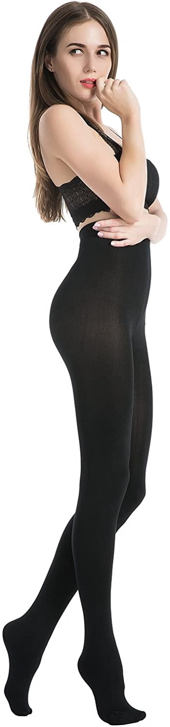 EAYY Women's 2 Pairs Super Opaque with 