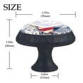 thumbnail image 4 of 4 Pcs American Flag and Animals Knobs for Kitchen Cabinet Cupboard Dresser Bookcase Drawer Pulls Handles Round Home Decor, 4 of 8
