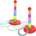 thumbnail image 2 of Shisuyan 2 Sets Practice Games Toys Activity Stacking Cups with Throwing Circles Kids Games, 2 of 8
