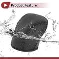thumbnail image 5 of Unique Bargains 1 Set Gear Shift Knob Cover for Acura TL 2009-2014 Stick Shifting Handle Protector Black Faux Leather, 5 of 6