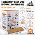 thumbnail image 2 of Fire Starter Cubes EBOBO, a base de cera natural, 240 unidades, 2 of 6