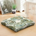 thumbnail image 5 of Boho Meditation Cushion, Paisley Floor Pillow for Sitting, Yoga Pillows for Home and Outdoor Relaxation Spaces 22 x 22, 5 of 7