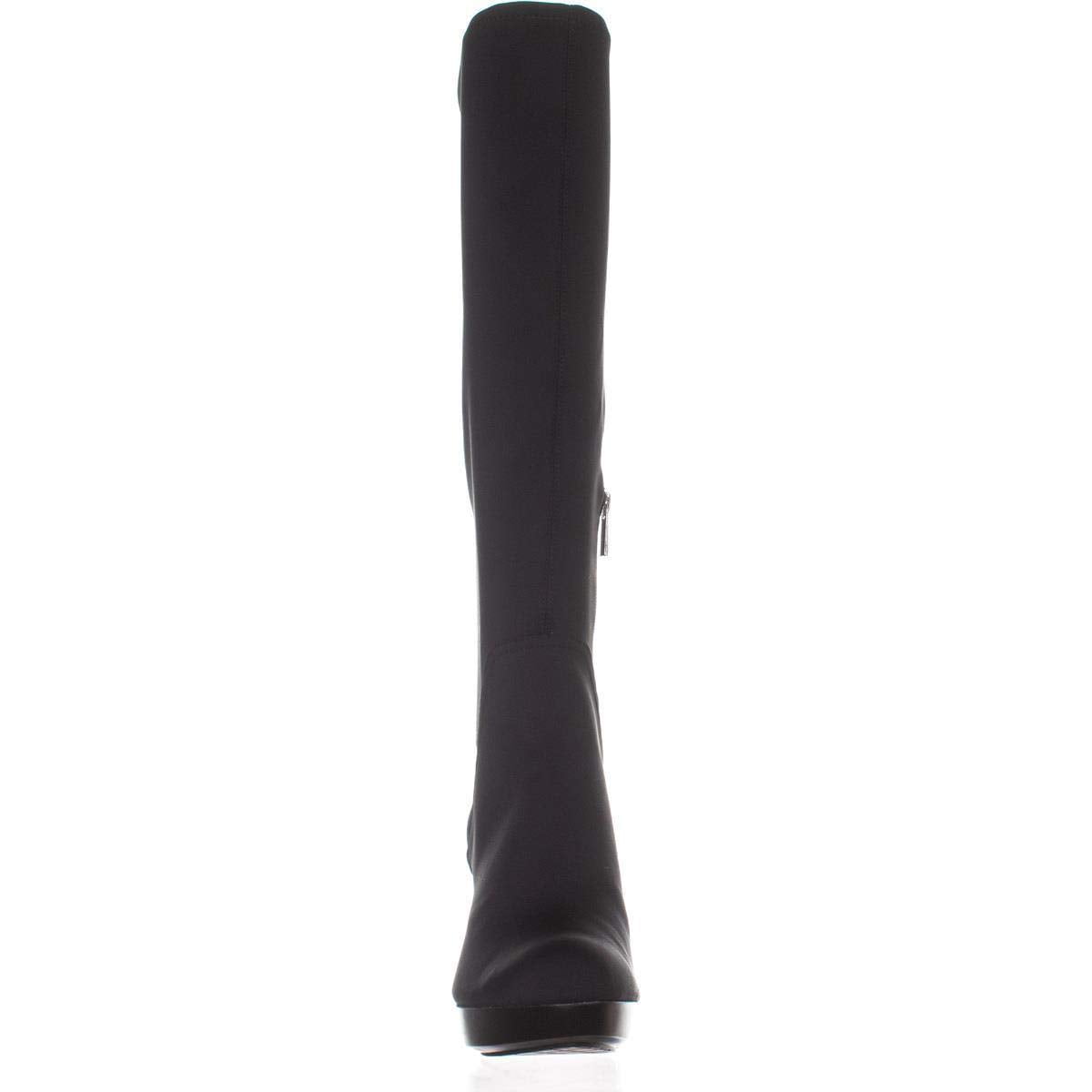 Donald J. Pliner Womens Echoe 2 Pull On Stacked Heel Knee High