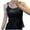 Black, variant on ZyeKqe Womens Tank Tops with Built in Bra Summer Sleeveless Shirts Criss Cross Back Cami Shirts