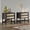 Black, variant on SICOTAS Large Nightstand Set of 2 for Small Spaces, Rattan Night Stands with 2 Drawers and Storage Shelf, Boho Bedside Table Artificial Wood End Table for Bedroom Living Room Hallway, Cherry Oak