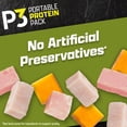 thumbnail image 6 of P3 Portable Protein Snack Pack with Turkey, Ham & Cheddar Cheese, 2.3 oz Tray, 6 of 16