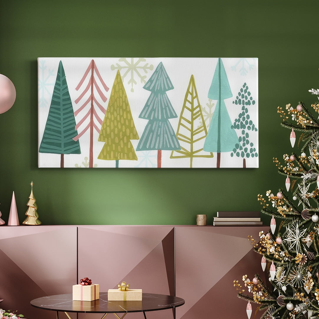 Modern Holiday Collection D- Gallery Wrapped Canvas