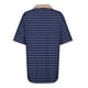 thumbnail image 4 of Tops Cortos para las Mujeres Blusas Impresas Manga Corta Turndown Collar Camiseta, Tops de Blusa para las Mujeres Casual, 4 of 5