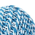 thumbnail image 1 of Cotton Thread Weave Socks Clothes Hats Clothing Practicing Prop Sewing Rope Multicolored 100 Meters for Beginners DIY Ropes blue + white, 1 of 8
