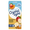 thumbnail image 3 of (2 pack) Crystal Light Drink Mix, 6 Pitcher Packets, for Flavorful Hydration and Shareable Refreshment, Strawberry Orange Banana artificial flavor, Zero Sugar, Low Calorie, 2.4 oz, 3 of 11