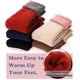 thumbnail image 3 of Calcetines EBMORE de lana merino para mujer, senderismo, invierno, 5 pares, 3 of 7