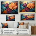 thumbnail image 4 of Designart "Mandala Sky Sian Art painting I" Asian Floater Framed Canvas Wall Art, 4 of 7