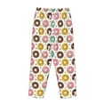 thumbnail image 5 of Daiia Colorful Donuts Women's Sleep Pant with Pockets and Drawstring,Pajama Pants-X-Large, 5 of 9