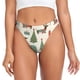thumbnail image 1 of Balery Christmas Dachshund Dog Tangas de Algodón para Mujer con Estampado – Ropa Interior Sexy, Transpirable, G-string-Large, 1 of 6