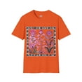 thumbnail image 2 of Botanical Elegance Tee - Floral Artistry - Unisex Softstyle T-Shirt, 2 of 11