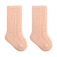 thumbnail image 2 of Spazoro Toddler Girls Boys Socks, Thickening Cotton Warm Comfortable High Tube Socks for Child Kids Girls Pink Size 1 T, 2 of 3