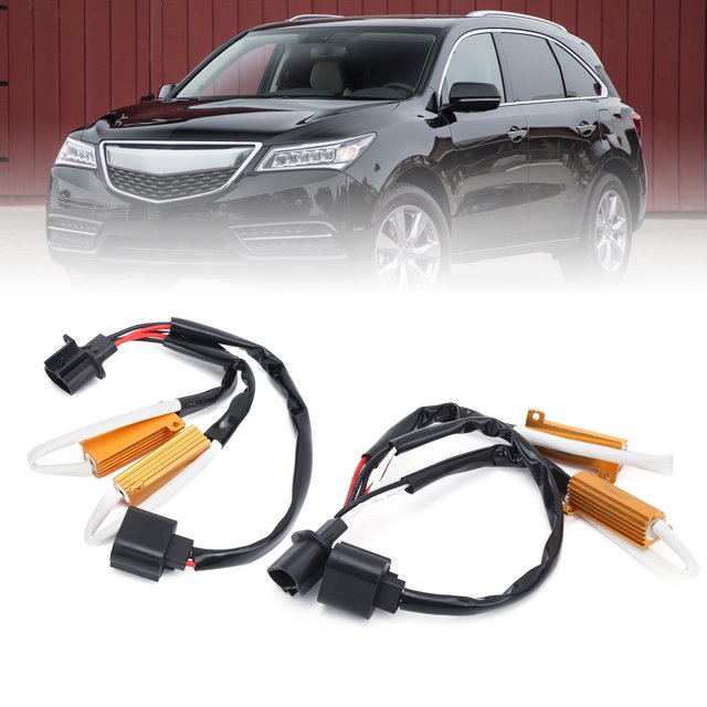 Adaptateur de Résistance de Charge, 2 Pcs Adaptateur de Résistance de Charge Décodeur de Résistance LED Compact et Léger