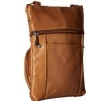 thumbnail image 2 of SILVERFEVER Women's Shoulder Crossbody Round RFID Pocket Small Genuine Leather Bag, 2 of 7