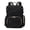 Black, variant on Multi-Pocket Diaper Bag Backpack Large Capacity Oxford Mommy Bag for Baby Care, Grey