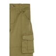 thumbnail image 2 of Wonder Nation Boys Twill Cargo Pants, Sizes 4-18, 2 of 3