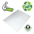 thumbnail image 3 of Floortex® Polypropylene Foldable Chair Mat Carpets 46" x 57", 3 of 12