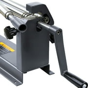 KAKA INDUSTRIAL Slip Roll Machine 12 inch x 22-Ga, Manual Sheet Metal Roller with Removable Rollers W01-1222