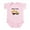 Petal Pink, variant on CafePress - Dump Truck Infant Bodysuit - Baby Light Bodysuit, Size Newborn - 24 Months