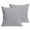 Gray, variant on Throw Pillow Covers 18x18 Inch Set of 2 Teal Green Decorative Pillows Cushion Case Soft Square Pillowcases Solid Teal Color Throw Pillows for Couch Sofa Bed Chair Home Decor