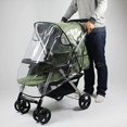thumbnail image 1 of LOVEVER Baby Stroller Rain Cover Windproof Umbrella Car Rain Cover EVA Friendly Rain Cover, 1 of 5