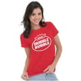 thumbnail image 4 of Distressed Dubble Bubble Retro Double Women's T Shirt Ladies Tee Brisco Brands L, 4 of 5