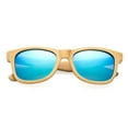 thumbnail image 2 of Genuine Handmade Wood Sunglasses Anti-glare Polarized Wooden Spring Hinges with Bamboo box, 2 of 4