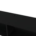 thumbnail image 7 of Black Floating TV Stand With Cable Management & Open Shelves Fits Large TVs, 7 of 7